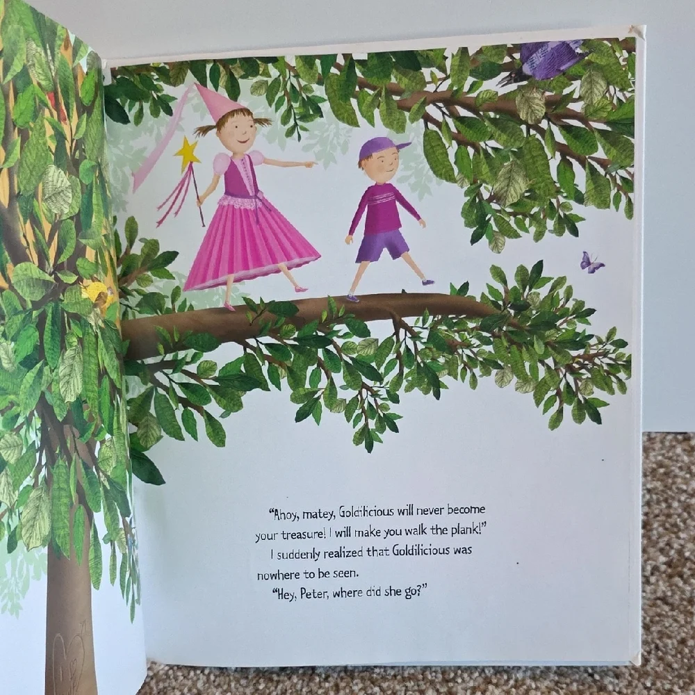 Goldilicious and Emeraldalicious By Victoria Kann Hardcover Books